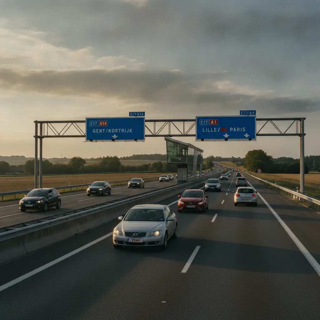 Aller en France avec une plaque belge provisoire : ce qui est permis