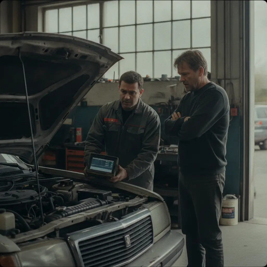Vendre une voiture qui a un probleme moteur : comment fixer le prix